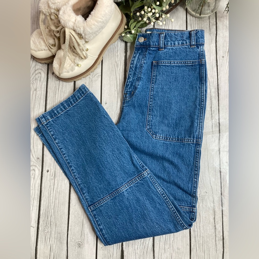 Madewell The '90s Straight Utility Jean - Picture 6 of 13
